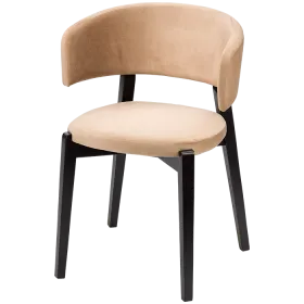 <p>Worldwide Seating restaurant chair Teresa<br /><br />Frame: Beechwood, stained according to your choice<br /><br />Seat/Backrest: Leatherette, fabric or real leather</p>