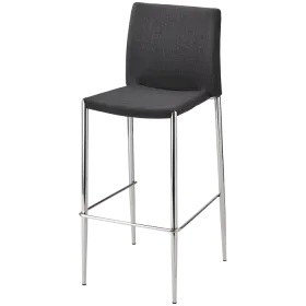 Sole stackable</p><p>Frame: Chromed steel</p><p>Seat/Backrest: Fabric anthracite</p><p>&nbsp