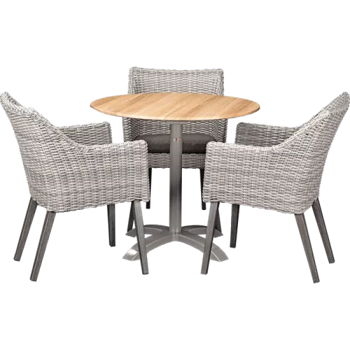 Outdoor Set Oberon &amp; Acacia ø80cm