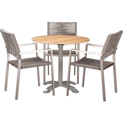 Outdoor Set Triton &amp; Acacia ø80cm